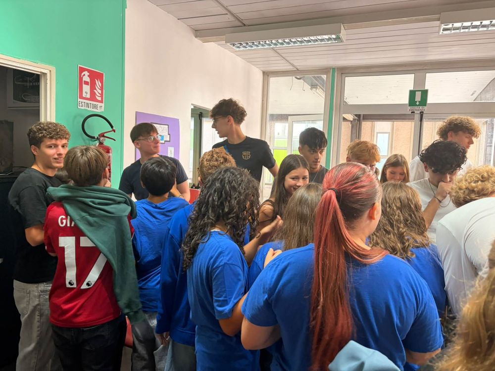 Studenti Erasmus alla Pascoli